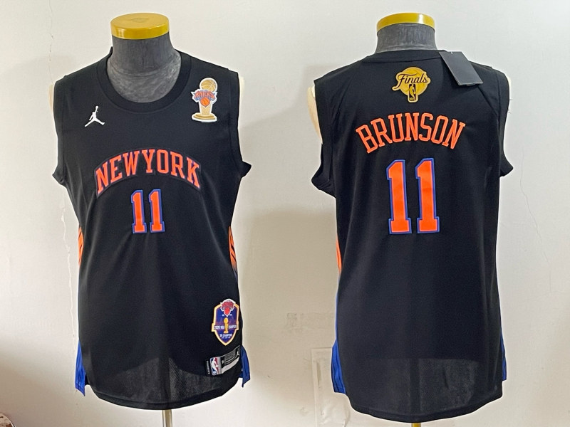 Men New York Knicks #11 Brunson black 2026 Nike NBA jersey 0701003